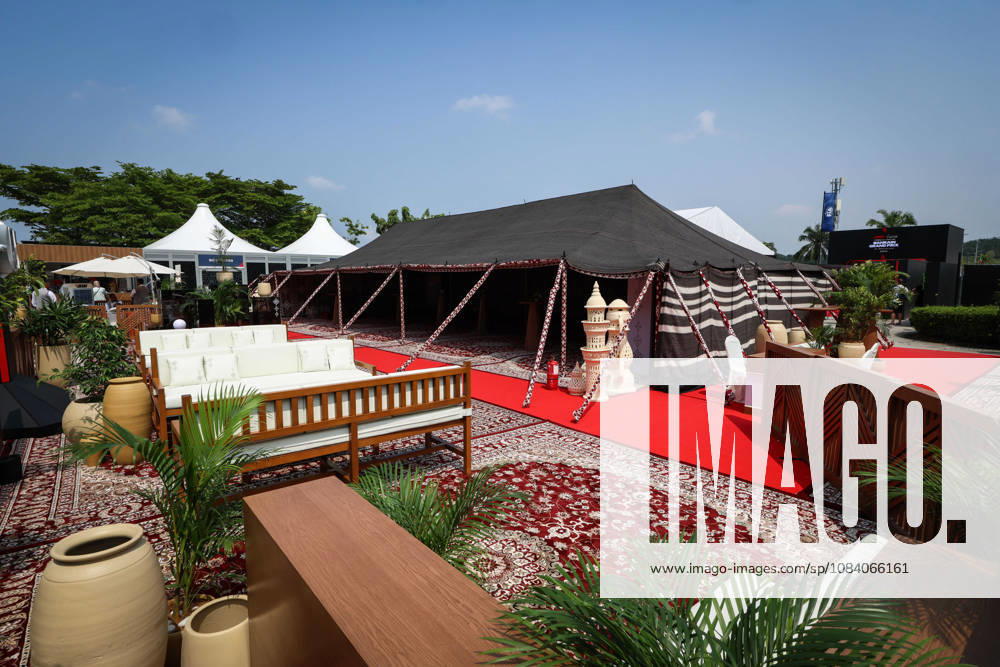 F1 - BAHRAIN GRAND PRIX IN MALAYSIA 2026 Bahrain furnitures in the paddock during the 2026 Formula 1 Bahrain Grand Prix in Malaysia, 16th round of the 2026 Formula One World Championship, WM, Weltmeisterschaft from October 2 to 4, 2026 on the Sepang International Circuit, in Sepang, Malaysia - SepangMalaysia