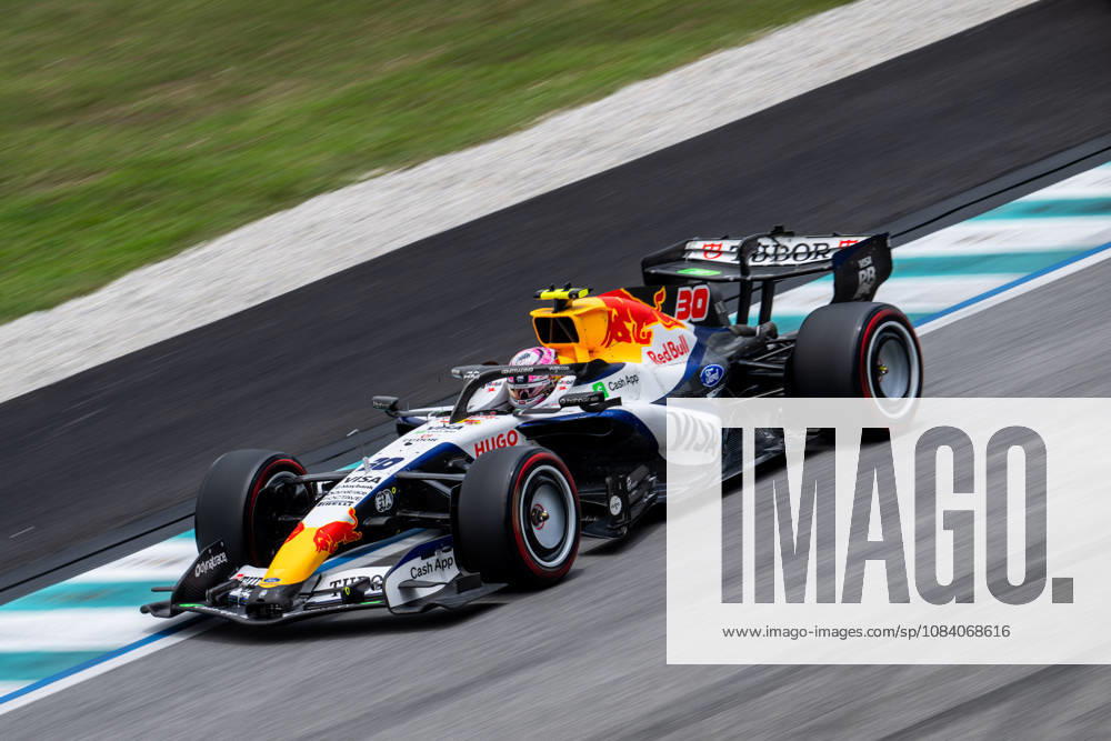 F1 - BAHRAIN GRAND PRIX IN MALAYSIA 2026 30 LAWSON Liam (nzl), Visa Cash App RB F1 Team VCARB03, action during the 2026 Formula 1 Bahrain Grand Prix in Malaysia, 16th round of the 2026 Formula One World Championship, WM, Weltmeisterschaft from October 2 to 4, 2026 on the Sepang International Circuit, in Sepang, Malaysia - SepangMalaysia