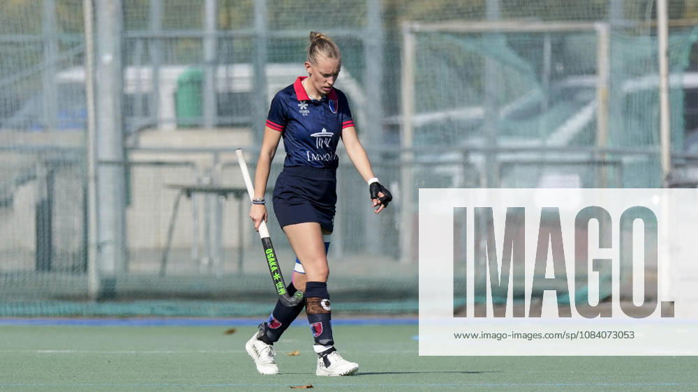 Alessa Volkert (BHC), 7, captain, player, players from Berliner HC, looking disappointed, disappointment, frustration, pessimistic, after conceding the goal to make it 1–0, action, play, game scene, October 3, 2026, Mannheim, Germany, hockey, 1st Bundesliga, women’s, Mannheimer HC vs. Berliner HC