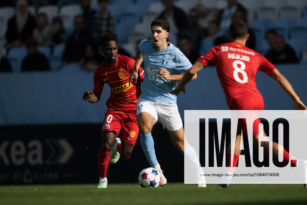 And Mayckel Lahdo of Malmö FF during the friendly match between Malmö FF and FC Nordsjælland on October 3, 2026 in Malmö. Photo by Avdo Bilkanovic, BILDBYRAN COP 115 AB0391. soccer, football, fotball; friendly match; Malmö FF; FC Nordsjälland; bbeng; soccer, football, fotball; friendly match; Malmö FF; FC Nordsjälland; bbeng