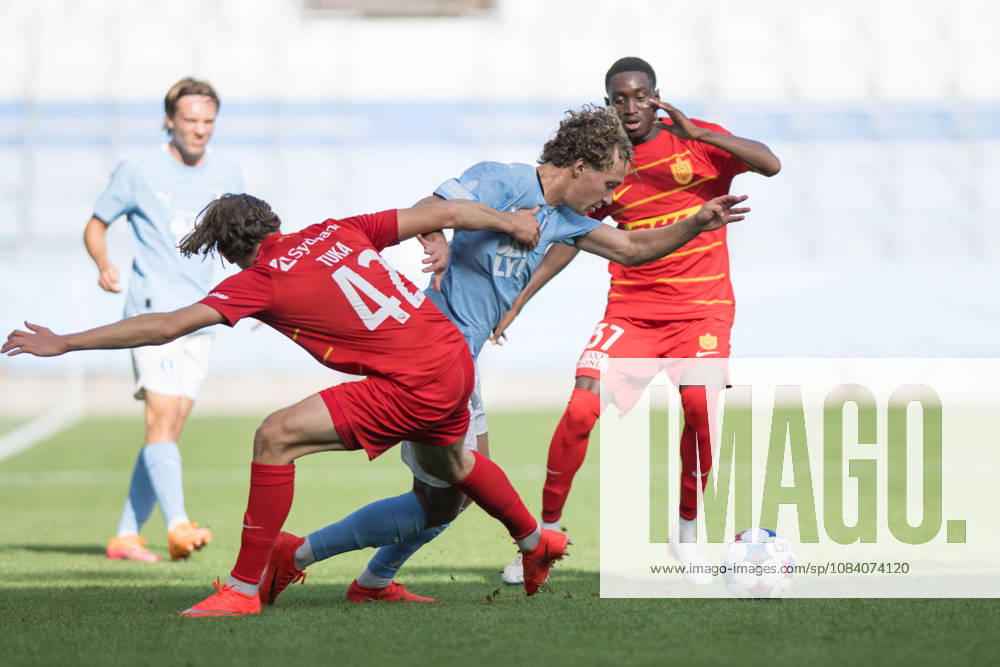 Anton Höög of Malmö FF during the friendly match between Malmö FF and FC Nordsjælland on October 3, 2026 in Malmö. Photo by Avdo Bilkanovic, BILDBYRAN COP 115 AB0391. soccer, football, fotball; practice match, friendly match; Malmö FF, FC Nordsjälland; bbeng; soccer, football, fotball; practice match, friendly match; Malmö FF, FC Nordsjälland; bbeng