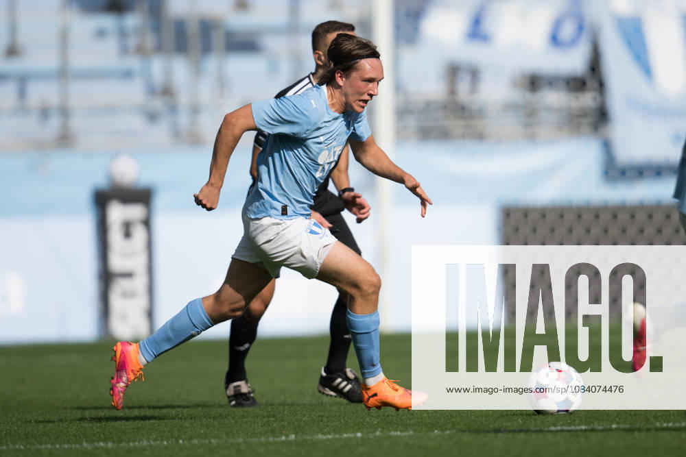 Amadeus Sundgren of Malmö FF during the friendly match between Malmö FF and FC Nordsjælland on October 3, 2026 in Malmö. Photo by Avdo Bilkanovic, BILDBYRAN COP 115 AB0391. soccer, football, fotball; friendly match; Malmö FF, FC Nordsjälland; bbeng; soccer, football, fotball; friendly match; Malmö FF, FC Nordsjälland; bbeng