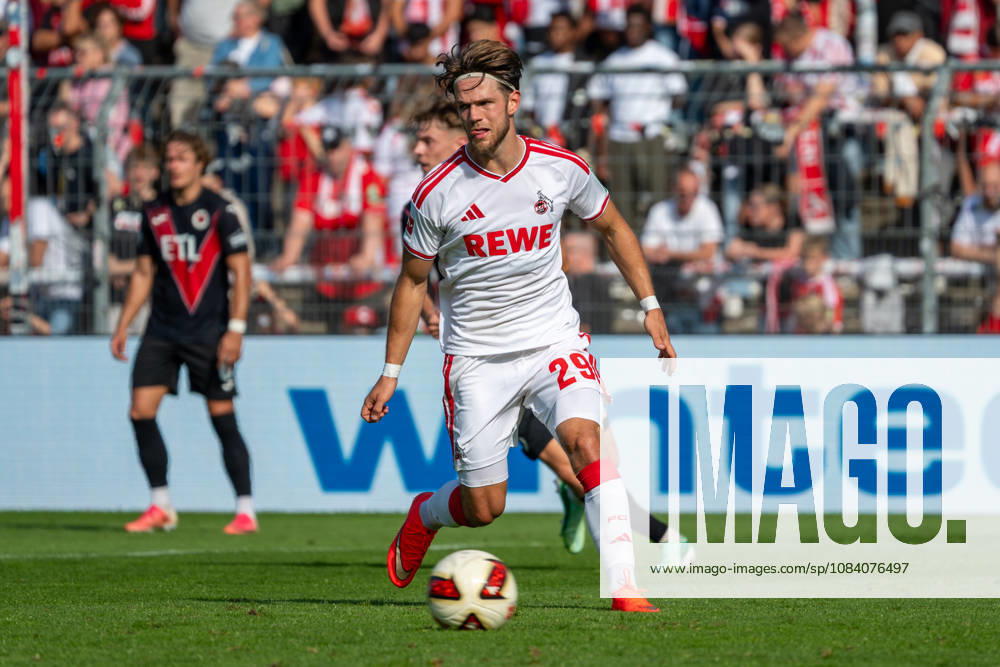 Jan Thielmann, 1 FC Cologne, 29, watches the ball go by; FC Viktoria Cologne vs. FC Hansa Rostock, Soccer, 3rd Division, Matchday 5, 2026–2027 Season, September 11, 2026 DFL DFB regulations prohibit any use of photographs as image sequences and or quasi-video: FC Viktoria Cologne vs. FC Hansa Rostock, soccer, 3. Liga, Matchday 5, 2026–2027 season, September 11, 2026, Cologne