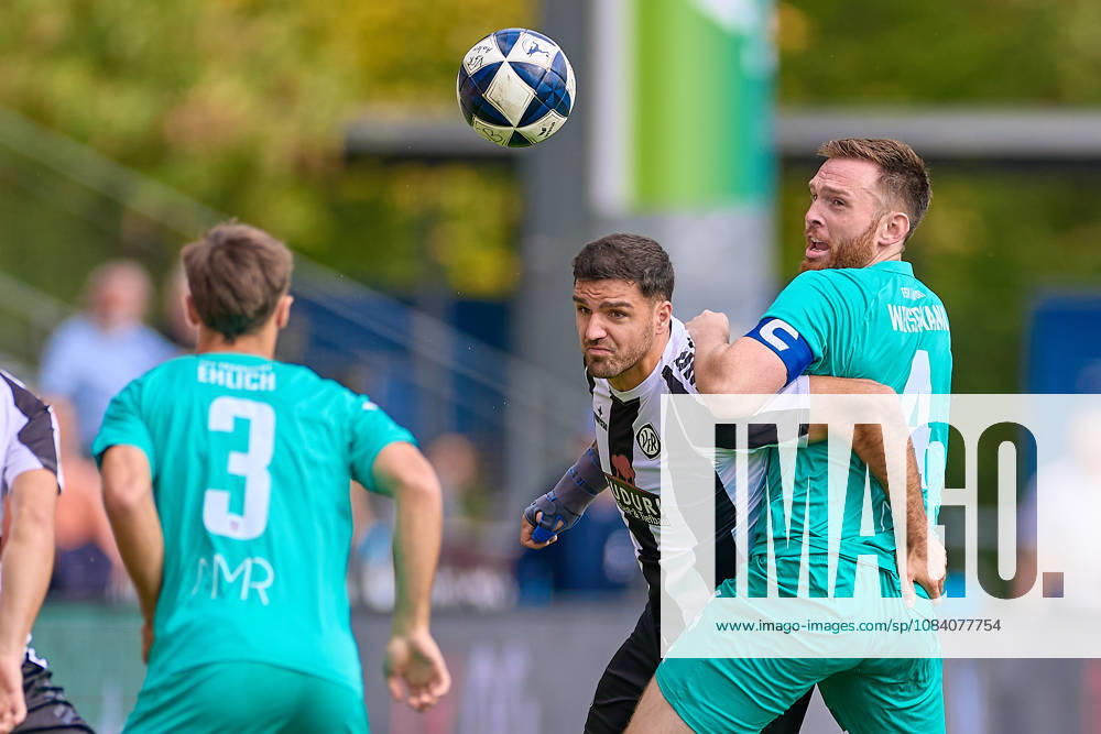 Christoph Ehlich, FSV Frankfurt, 03; Michael Kleinschrodt, VfR Aalen, 09; Tim Weissmann, FSV Frankfurt, 04 GER; VfR Aalen vs. FSV Frankfurt, Soccer, Regionalliga Southwest Men, Matchday 10, 2026–2027 Season, October 3, 2026 GER, VfR Aalen vs. FSV Frankfurt, Soccer, Regionalliga Southwest Men, Matchday 10, 2026–2027 Season, October 3, 2026 Aalen
