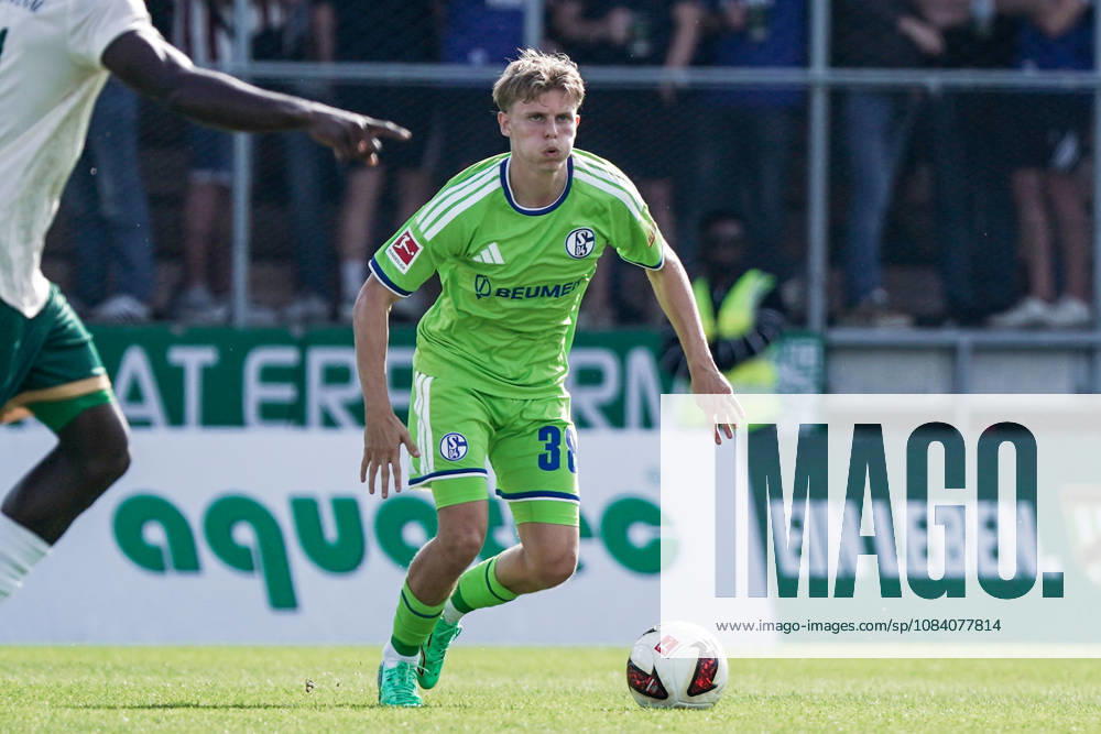 Soccer Austria Friendly Match 2025 2026 03 10 2026 SC Austria Lustenau vs. FC Schalke 04 SUN MINIMEAL Arena Lustenau, Austria Luca Vozar Schalke 04