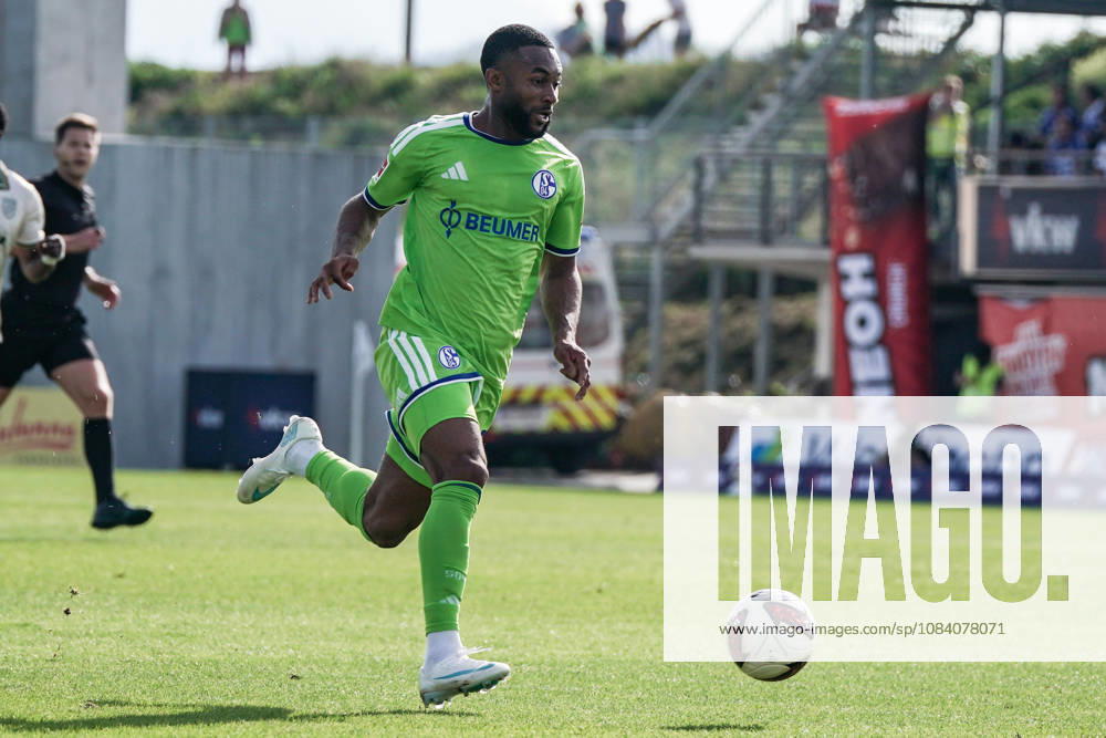 Soccer Austria Friendly Match 2025 2026 03 10 2026 SC Austria Lustenau vs. FC Schalke 04 SUN MINIMEAL Arena Lustenau, Austria Moussa Sylla Schalke 04