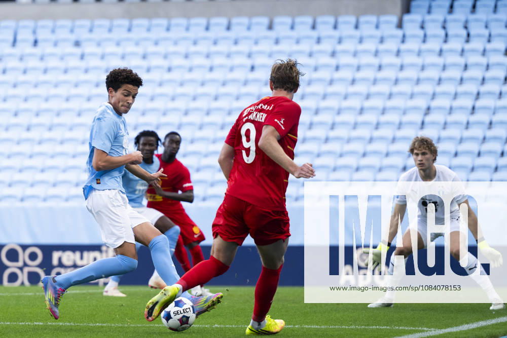 Leon da Silva of Malmö FF during the friendly match between Malmö FF and FC Nordsjälland on October 3, 2026 in Malmö. Photo by Avdo Bilkanovic, BILDBYRAN COP 115 AB0391. soccer, football, fotball, practice match, friendly match, Malmö FF, FC Nordsjälland, bbeng