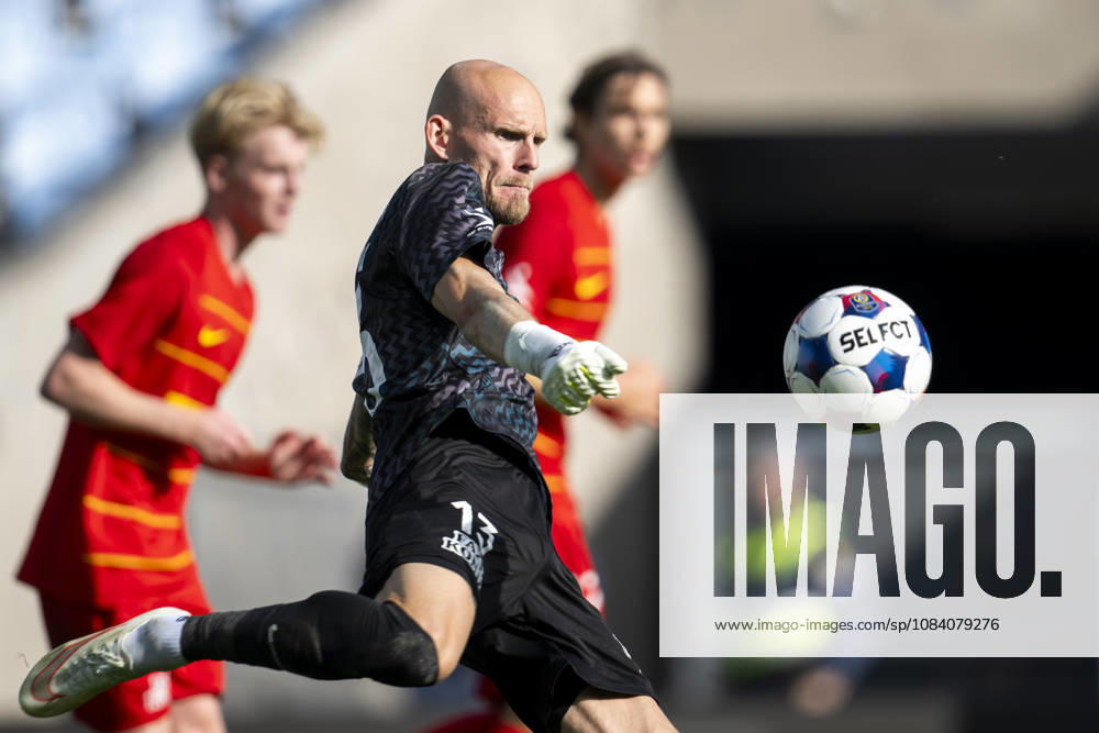Goalkeeper Andreas Hansen of FC Nordsjälland during the friendly match between Malmö FF and FC Nordsjälland on October 3, 2026 in Malmö. Photo by Avdo Bilkanovic, BILDBYRAN COP 115 AB0391. soccer, football, fotball, training match, friendly match, Malmö FF, FC Nordsjälland, bbeng