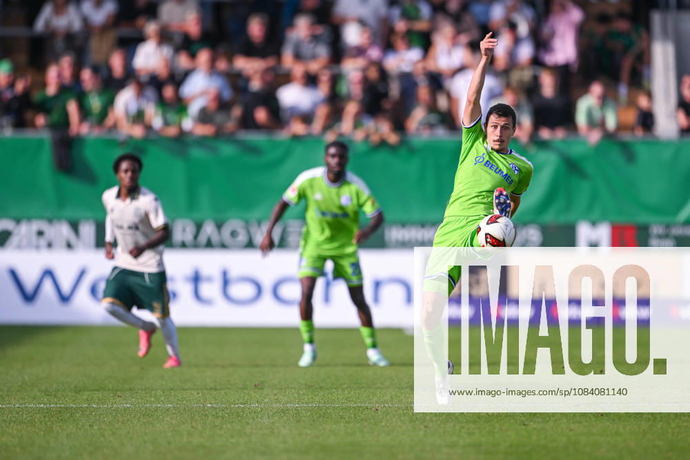 Soccer, 2026–2027 Season, Friendly Match, SC Austria Lustenau vs. FC Schalke 04, Ron Schallenberg, FC Schalke 04 xRHR PHOTO YYx