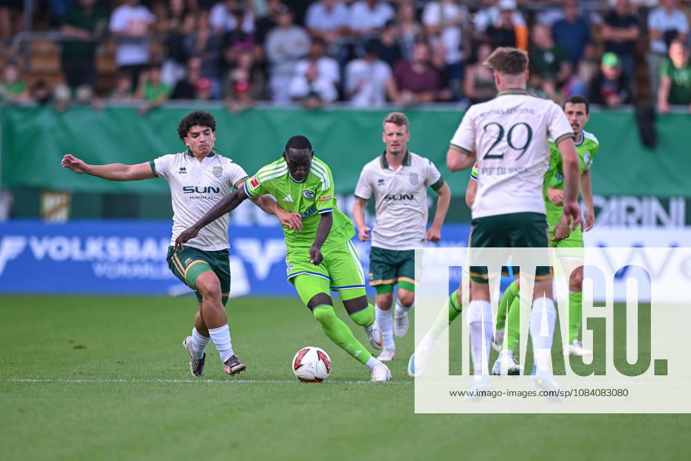 Soccer, 2026–2027 Season, Friendly Match, SC Austria Lustenau vs. FC Schalke 04, Paul Ndiaye, FC Schalke 04 xRHR PHOTO YYx