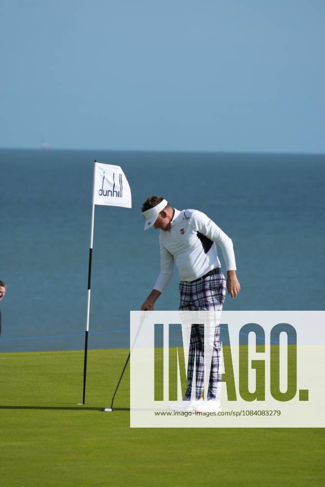 Ian Poulter on the 4th green Alfred Dunhill Links Championship, Round 3, Kingsbarns Golf Links, Fife, UK, Scotland - 03 Oct 2026 United Kingdom