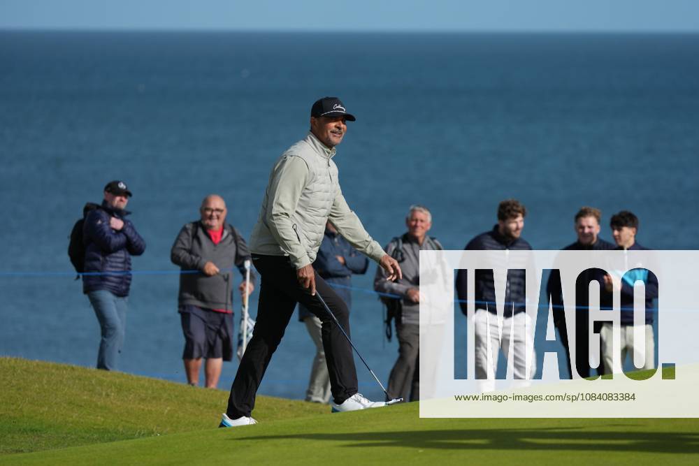 Ruud Gullit on the 4th green Alfred Dunhill Links Championship, Round 3, Kingsbarns Golf Links, Fife, UK, Scotland - 03 Oct 2026 United Kingdom