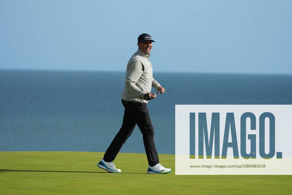 Ruud Gullit on the 4th green Alfred Dunhill Links Championship, Round 3, Kingsbarns Golf Links, Fife, UK, Scotland - 03 Oct 2026 United Kingdom