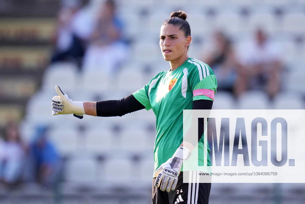 Romas goalkeeper Rachele Baldi during the Serie A Women soccer match between Roma and Lazio at the Rome s Tre Fontane stadium, Italy - Saturday October 3, 2026 - Soccer ( Photo by Alfredo Falcone LaPresse )
