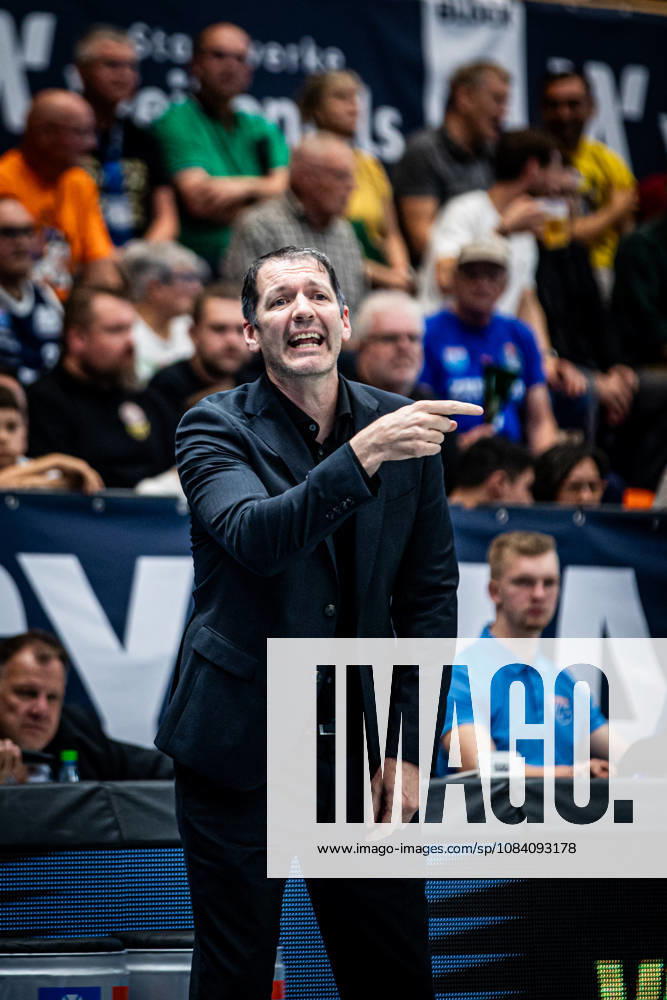 BB 1BL Men s Syntainics MBC vs. Ratiopharm Ulm (Ty Harrelson) during the 2026–2027 season in the 1 EasyCredit Bundesliga on Matchday 4 between Syntainics MBC and Ratiopharm Ulm at the Stadthalle Weissenfels on October 3, 2026, in Weissenfels, Saxony-Anhalt, Germany