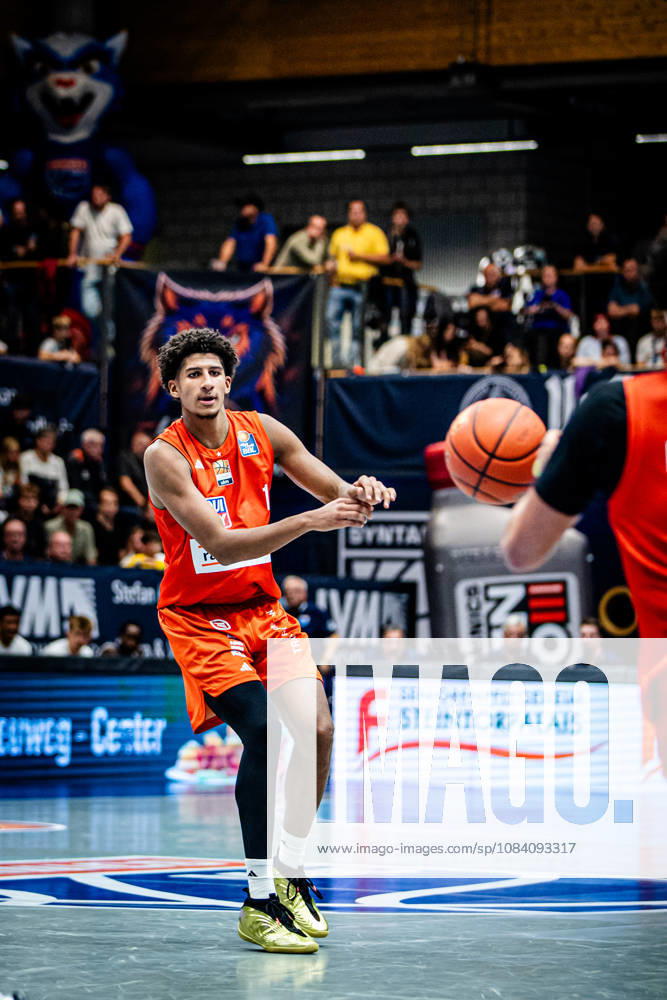 BB 1BL Men s Syntainics MBC vs. Ratiopharm Ulm, Meissa Faye, Ratiopharm Ulm, during the 2026–2027 season in the 1 EasyCredit Bundesliga, on Matchday 4 between Syntainics MBC and Ratiopharm Ulm at the Stadthalle Weissenfels on October 3, 2026, in Weissenfels, Saxony-Anhalt, Germany