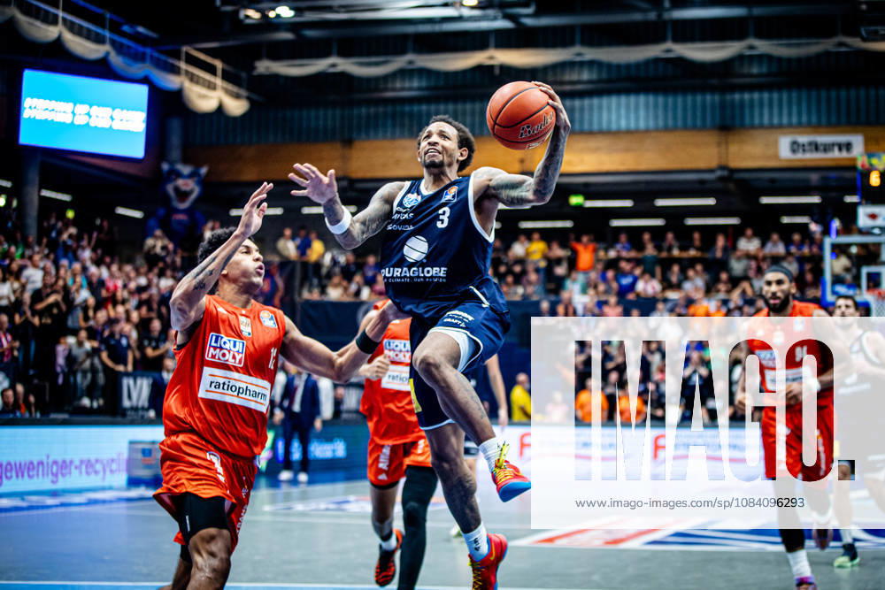 BB 1BL Men s Syntainics MBC vs. Ratiopharm Ulm: DeLonnie Hunt of Syntainics MBC during the 2026–2027 season in the 1 EasyCredit Bundesliga on Matchday 4 between Syntainics MBC and Ratiopharm Ulm at the Stadthalle Weissenfels on October 3 October 2026 in Weissenfels, Saxony-Anhalt, Germany