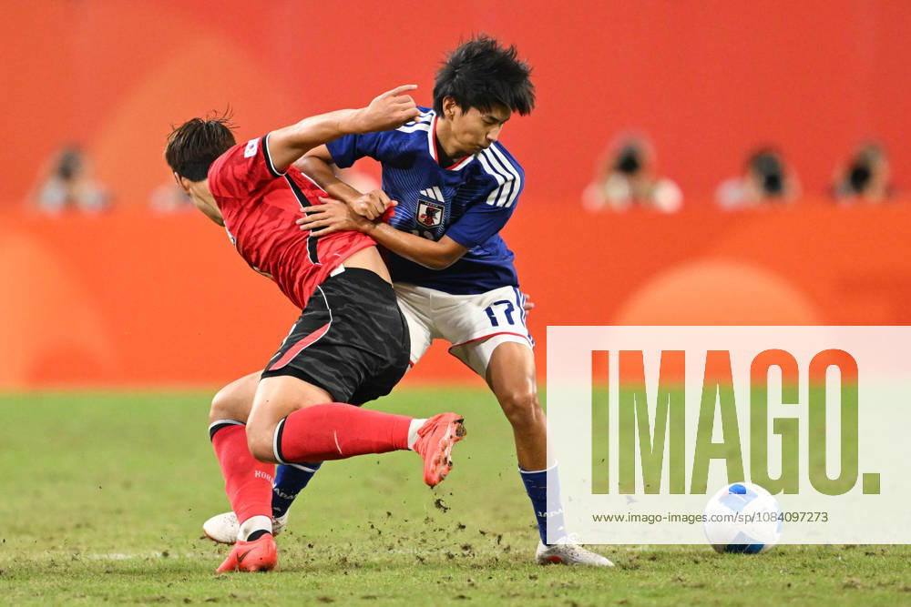 South Korea v Japan - 20th Asian Games Aichi-Nagoya TOYOTA, JAPAN - OCTOBER 03: NAKAJIMA Yotaro 17 of Japan in action during the Football Men s Final Match between South Korea and Japan on day fourteen of the 20th Asian Games Aichi-Nagoya at Toyota Stadium on October 03, 2026 in Toyota, Aichi, Japan. Stringer Anadolu Tokyo Japan. Editorial use only. Please get in touch for any other usage.