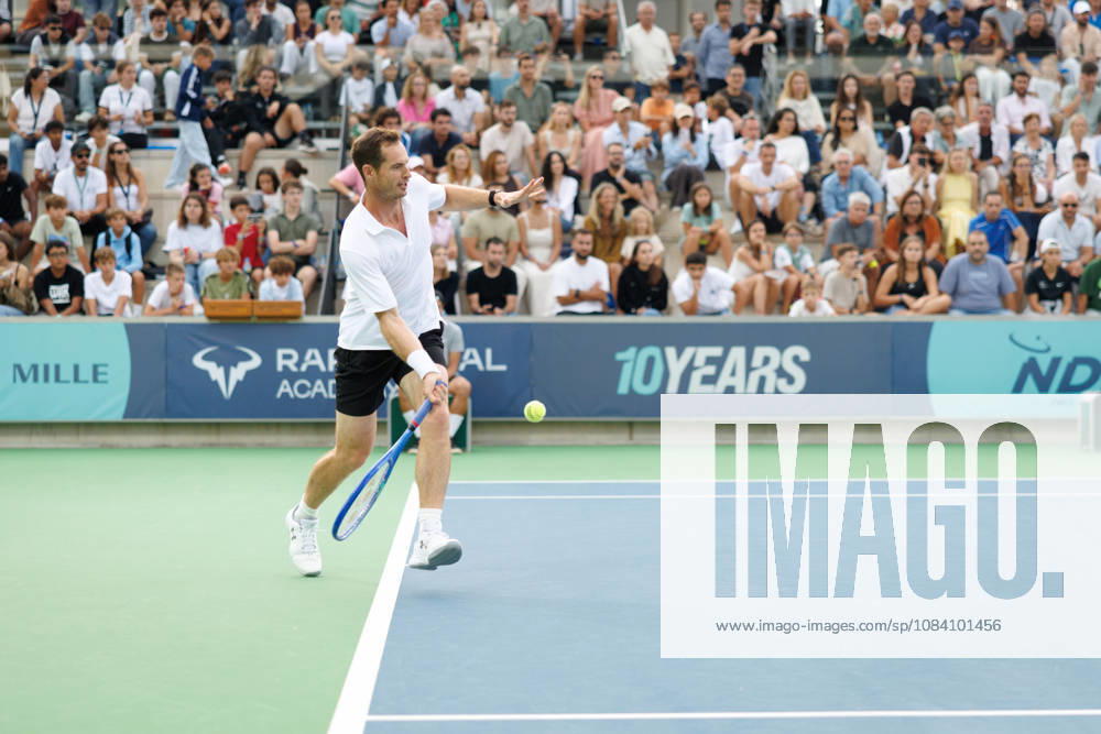 Rafa Nadal Academy Slam, part of the Rafa Nadal Academy 10th Anniversary celebrations at the Rafa Nadal Academy Featuring: Andy Murray Where: Manacor, Balearic Islands, Spain When: 03 Oct 2026 Credit: Alex Cropper Cover Images . NOT FOR USE BY NEWSPAPERS BASED IN THE UK.