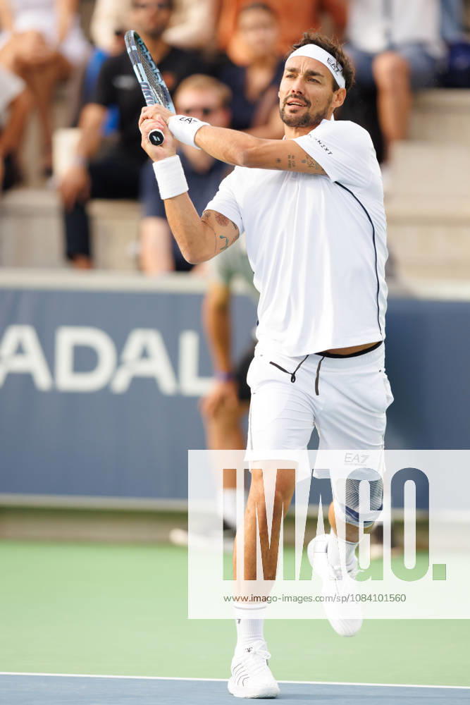 Rafa Nadal Academy Slam, part of the Rafa Nadal Academy 10th Anniversary celebrations at the Rafa Nadal Academy Featuring: Fabio Fognini Where: Manacor, Balearic Islands, Spain When: 03 Oct 2026 Credit: Alex Cropper Cover Images . NOT FOR USE BY NEWSPAPERS BASED IN THE UK.