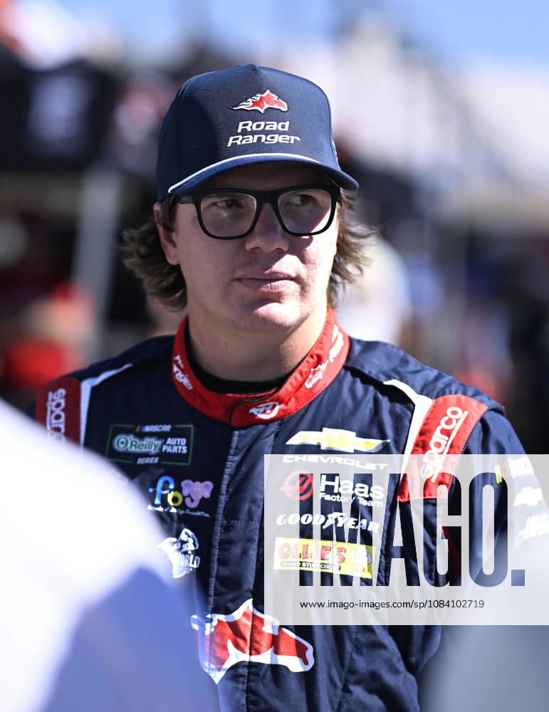 LAS VEGAS, NV - OCTOBER 03: Sheldon Creed ( 00 Haas Factory Team Road Ranger Chevrolet) prepares for the opening practice session for the NASCAR, Motorsport, USA OReilly Auto Parts Series Focused Health 302 playoff race at Las Vegas Motor Speedway Saturday Oct. 3, 2026 in Las Vegas, Nevada. (Photo by Will Lester Icon Sportswire) AUTO: OCT 03 NASCAR OReilly Auto Parts Series Focused Health 302 Icon26100300082