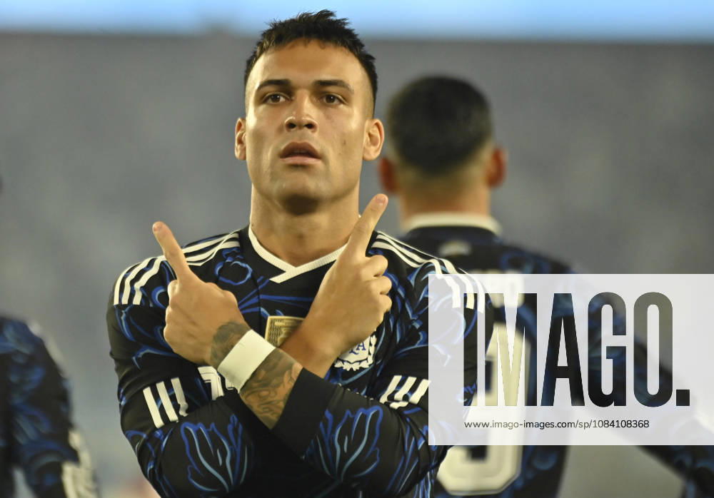 Lautaro Martinez, Argentina vs. Burkina Faso. Photo: FOTOBAIRES. Friendly Match