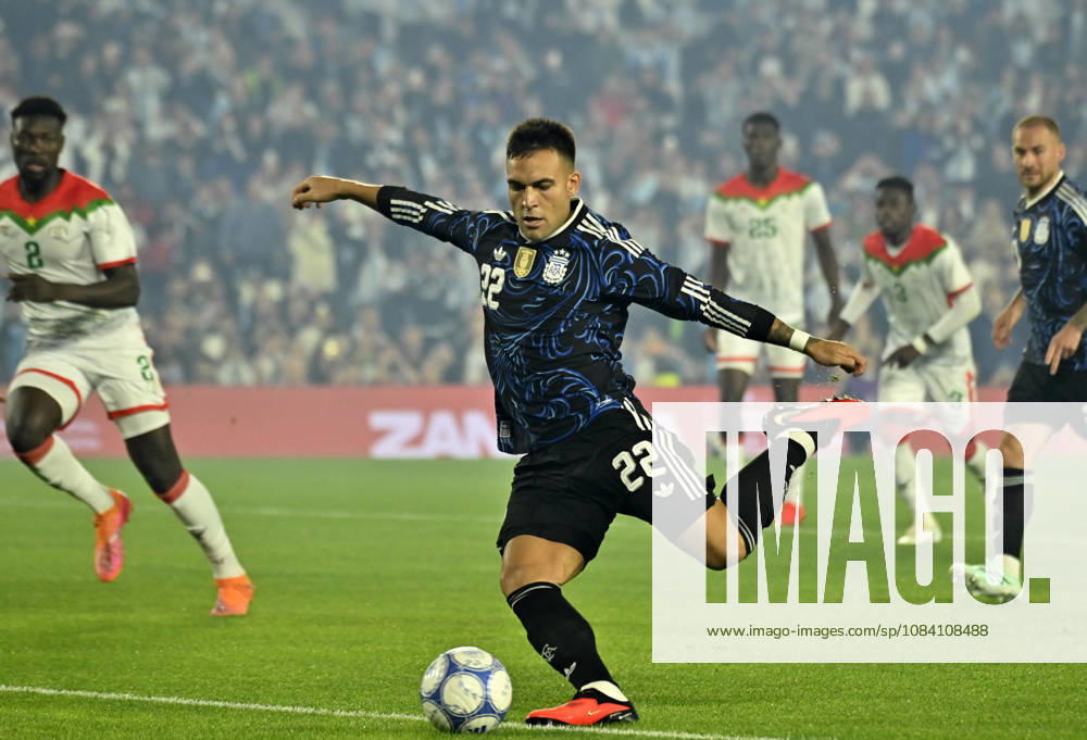 Lautaro Martinez, Argentina vs. Burkina Faso, Photo by FOTOBAIRES, Friendly Match