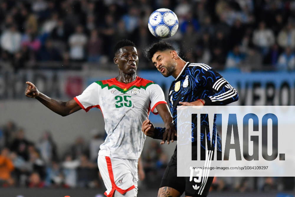 Cristian Romero, Argentina vs. Burkina Faso. Photo: FOTOBAIRES. Friendly Match