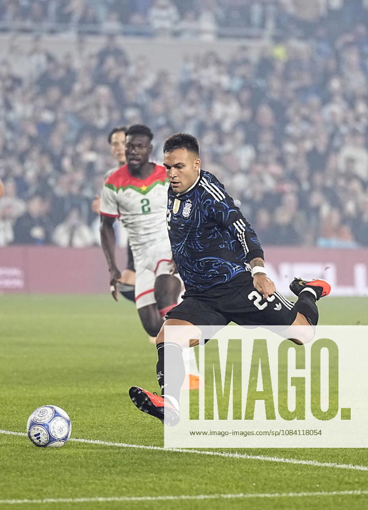 Lautaro Martínez, Argentina vs. Burkina Faso, Friendly Match, October 3, 2026, Monumental Stadium, Buenos Aires. Photo by Javier García Martino, CABJ Press