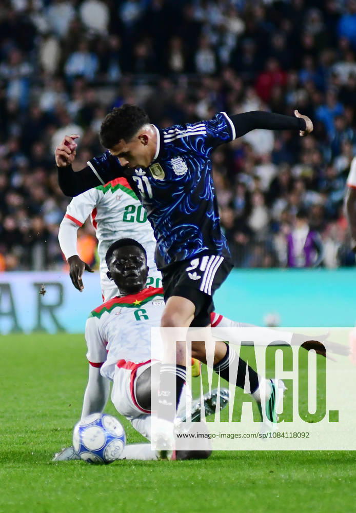 Leonel Flores Argentina vs. Burkina Faso Friendly Match October 3, 2026 Monumental Stadium, Buenos Aires Photo by Fabian Ramella, CABJ Press