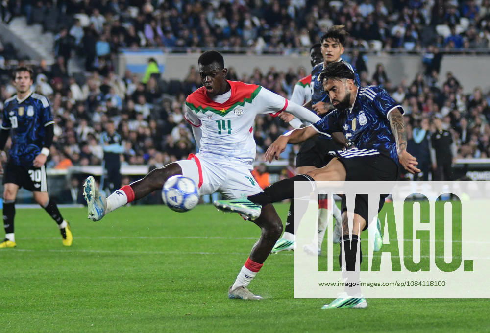 Nicolas Gonzalez, Argentina vs. Burkina Faso, Friendly Match, October 3, 2026, Monumental Stadium, Buenos Aires. Photo by Fabian Ramella, CABJ Press
