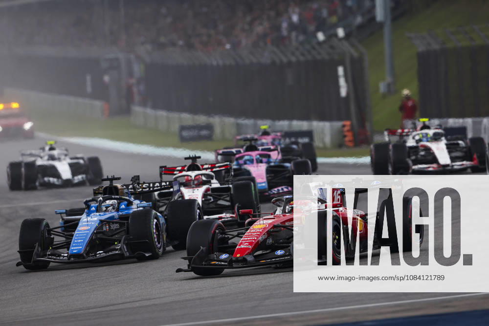 F1 - BAHRAIN GRAND PRIX IN MALAYSIA 2026 Start of the race, 16 LECLERC Charles (mco), Scuderia Ferrari SF-26, action during the 2026 Formula 1 Bahrain Grand Prix in Malaysia, 16th round of the 2026 Formula One World Championship, WM, Weltmeisterschaft from October 2 to 4, 2026 on the Sepang International Circuit, in Sepang, Malaysia - SepangMalaysia