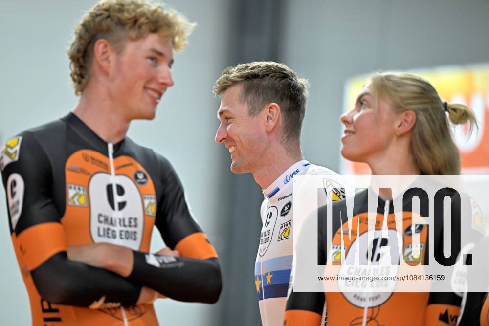 Cycling and Coffee - Lotto Intermarche - Charles Liegeois THIMISTER, BELGIUM - OCTOBER 04 : Aerts Toon (BEL) of Lotto Intermarche during the Cycling and Coffee - Lotto Intermarche - Charles Liegeois Fan Day on October 4, 2026 in Thimister, Belgium, 04 10 2026 ( Thimister Belgium