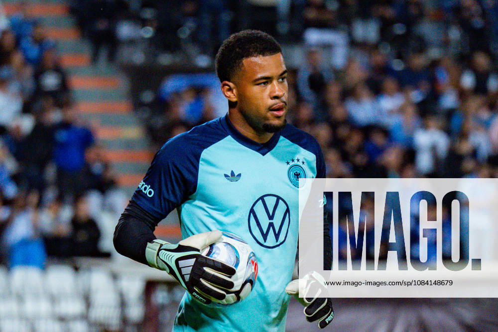 Nations League, Group A, Matchday 4, Greece vs. Germany at Toumba Stadium in Thessaloniki Noah Atubolu, Germany
