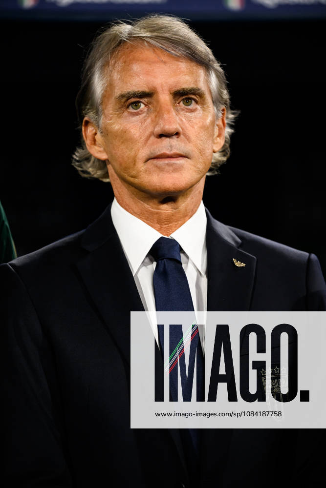 Roberto Mancini, head coach of Italy, during the Nations League football match between Italy and Turkiye at Renato Dall Ara stadium in Bologna (Italy), October 5, 2026. AndreaxStaccioli
