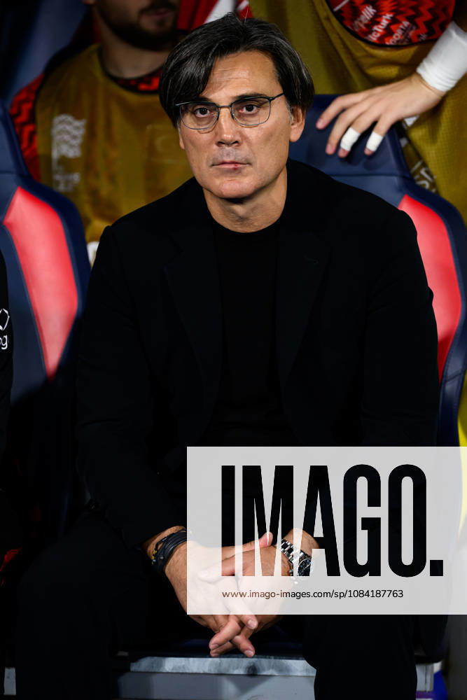 Vincenzo Montella, head coach of Turkiye, during the Nations League football match between Italy and Turkiye at Renato Dall Ara stadium in Bologna (Italy), October 5, 2026. AndreaxStaccioli