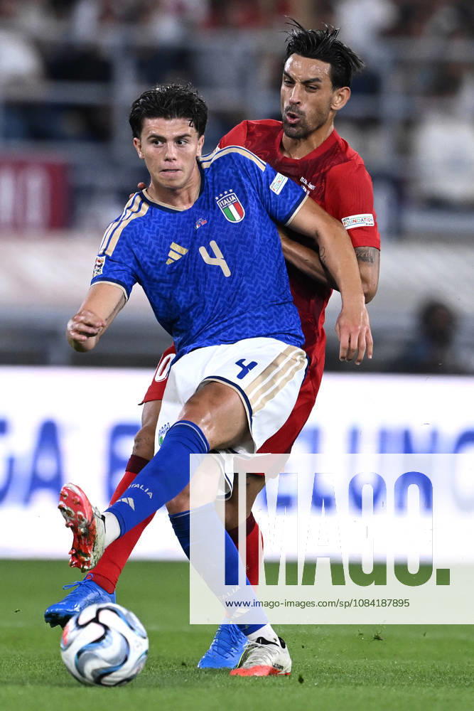 Db Bologna 05 10 2026 - Nations League Italia-Turchia foto Daniele Buffa Image nella foto: Alessandro Romano-Irfan Can Kahveci