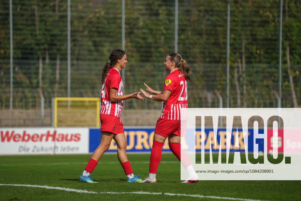 Germany, Freiburg, Women s Regional League South 2026-27: SC Freiburg U20 vs. SC Dortelweil; Lynn Feiertag (SC Freiburg), 14; Livia Rieth (SC Freiburg), 28