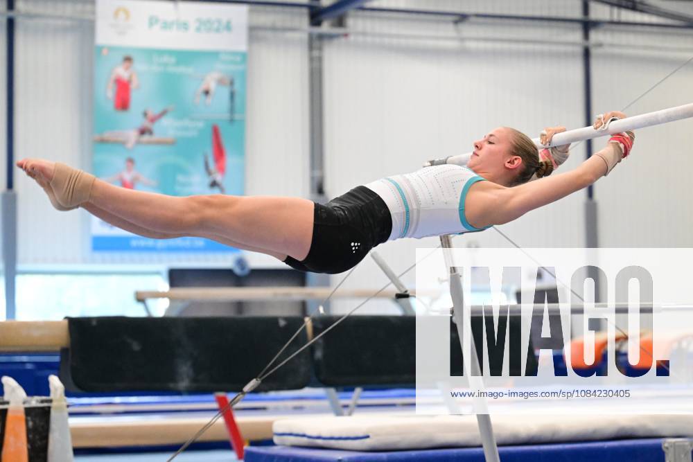 Belgian gymnast Mie De Wilde pictured during a training session of Belgium s artistic gymnastics team, Wednesday 7 October 2026, in Gent, ahead of the Worlds Championships in Rotterdam from 17 to 25 October 2026. DIRKxWAEM x189042453x