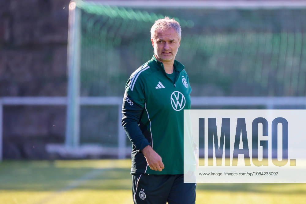 German Women s National Soccer Team Training Friendly Match: Germany vs. Australia Pictured: National Team Coach Christian Wück (Wueck), Germany