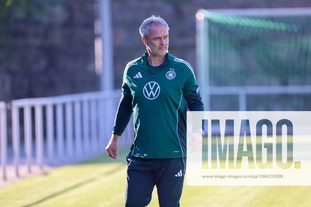 German Women s National Soccer Team Training Friendly Match: Germany vs. Australia Pictured: National Team Coach Christian Wück (Wueck), Germany