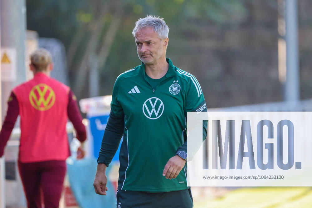German Women s National Soccer Team Training Friendly Match: Germany vs. Australia Pictured: National Team Coach Christian Wück (Wueck), Germany