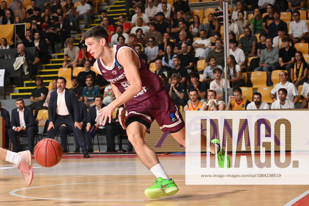 IPA89407790 - Nojus Radzius of Lietkabelis Panevezys during the BKT EuroCup Round 2 game between BC Roma and Lietkabelis at the Palazzetto dello on July 7, 2026, in Rome, Italy.