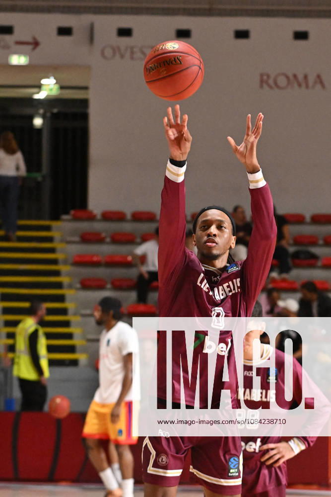 BASKETBALL - EuroCup - Roma Basketball vs. Lietkabelis Panevezys Photo by IPA ABACAPRESS.COM89407428 - Keondre Kennedy of Lietkabelis Panevezys during the warm-up for the BKT EuroCup Round 2 match between BC Roma and Lietkabelis at the Palazzetto dello on July 7, 2026, in Rome, Italy. Rome Italy