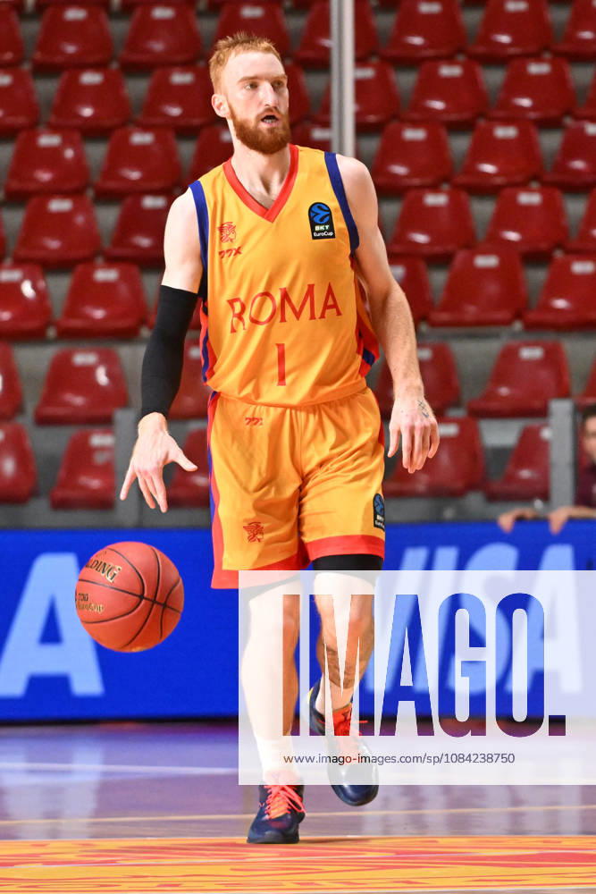 BASKETBALL - EuroCup - Roma Basketball vs. Lietkabelis Panevezys Photo by IPA ABACAPRESS.COM89407431 - Niccolo Mannion of BC Roma during the BKT EuroCup Round 2 game between BC Roma and Lietkebalis at the Palazzetto dello on the 7th, 2026, in Rome, Italy. Rome Italy