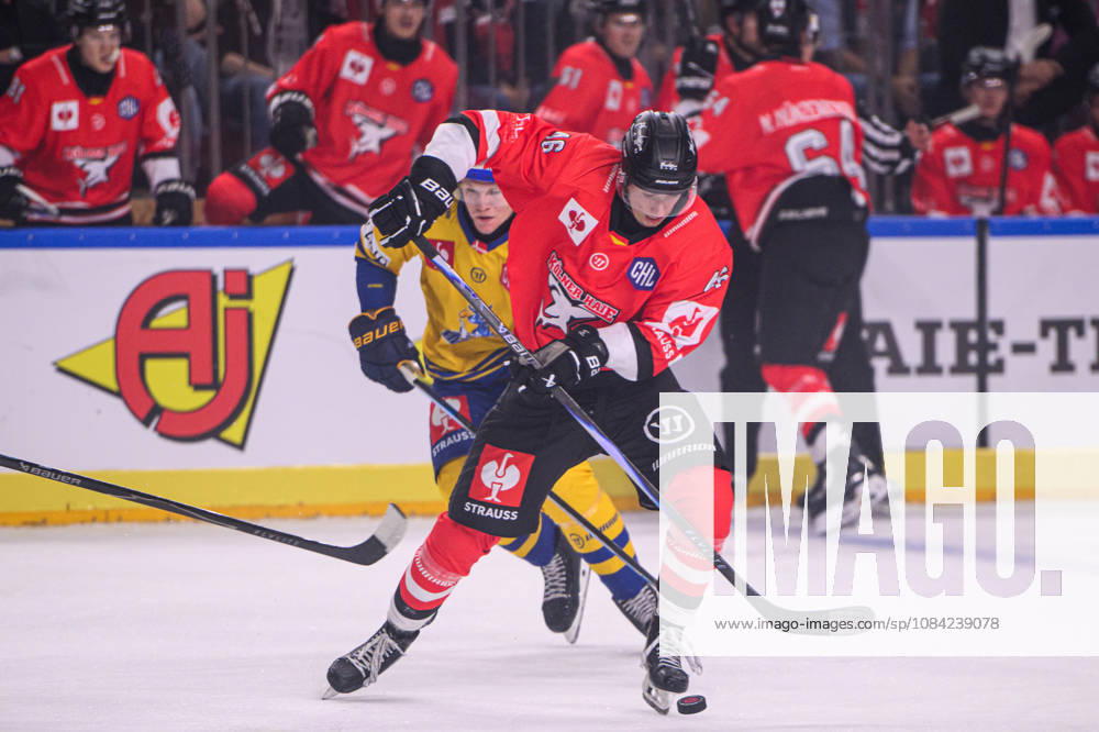 COLOGNE, GERMANY - 7 OCTOBER, 2026: - The Champions Hockey League match Koelner Haie vs. Herning Blue Fox at LANXESS arena.