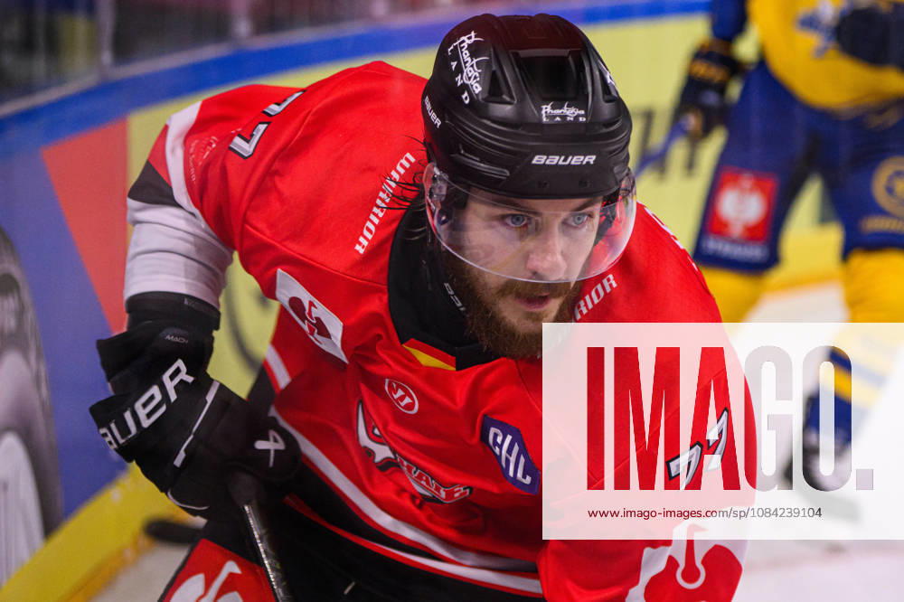 COLOGNE, GERMANY - 7 OCTOBER, 2026: - The Champions Hockey League match Koelner Haie vs. Herning Blue Fox at LANXESS arena.