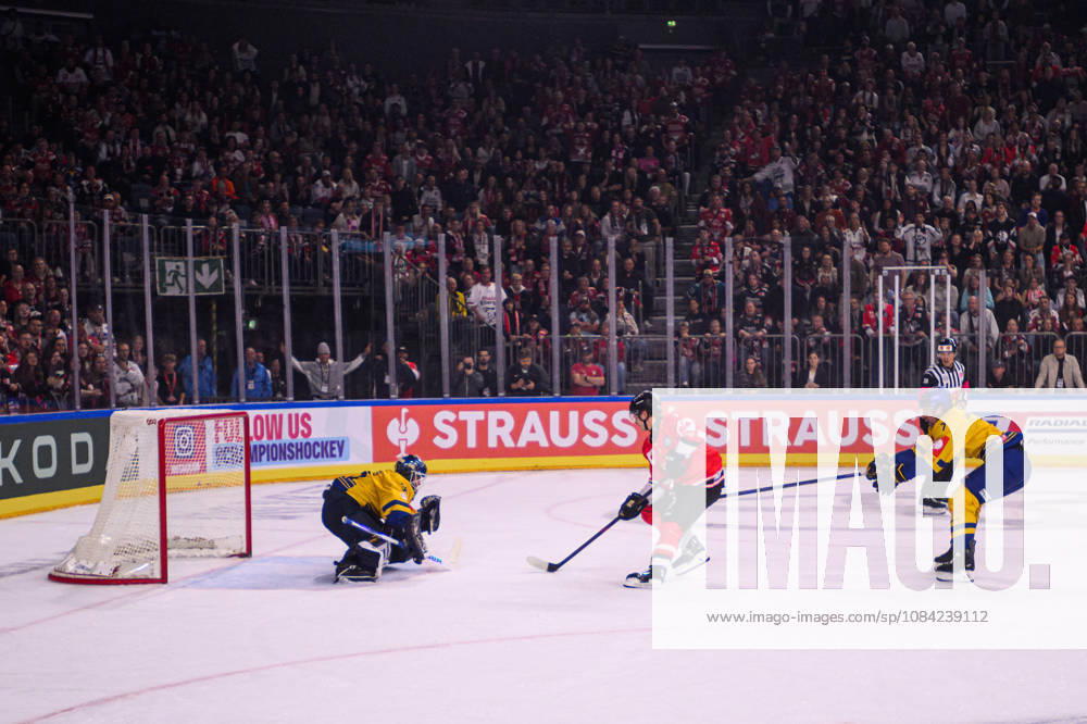 COLOGNE, GERMANY - 7 OCTOBER, 2026: - The Champions Hockey League match Koelner Haie vs. Herning Blue Fox at LANXESS arena.
