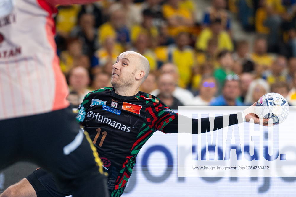 Daniel Pettersson during the EHF Champions League Group F match between Industria Kielce nad SC Magdeburg at Hala Legionow on October 2, 2026 in Kielce, Poland --- Pilka reczna. EHF Liga Mistrzow. Industria Kielce - SC Magdeburg. (Photo by Igor Jakubowski Arena Akcji) NEWSPIX.PL --- newspix.pl