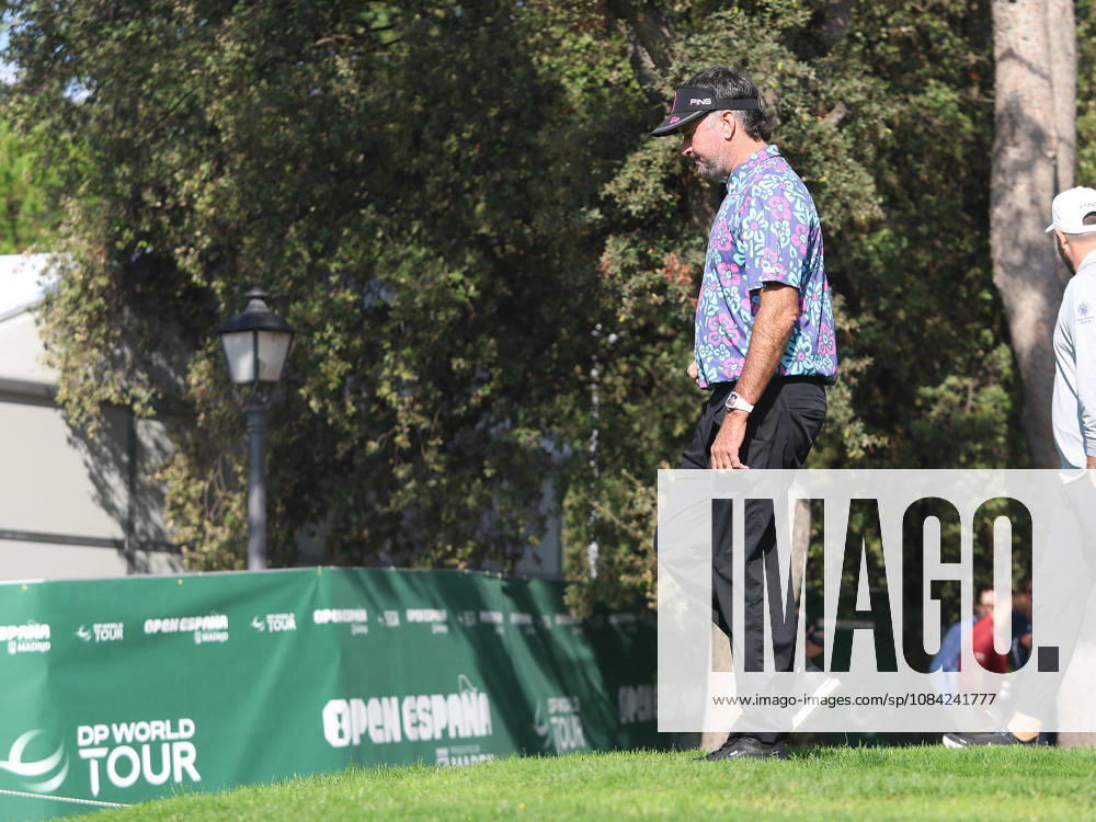 ESP Mutua Madrid Open Bubba Watson during his participation in the Spanish Open Pro-Am, held at the Villa de Madrid Country Club on October 7, 2026, in Madrid, Spain Madrid Spain